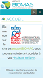 Mobile Screenshot of groupebiomag.com